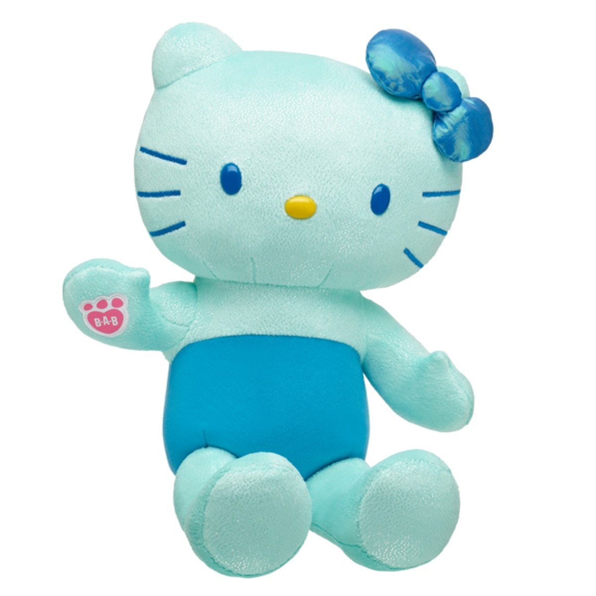 Peluche Hello Kitty Azul Sanrio Build-A-Bear